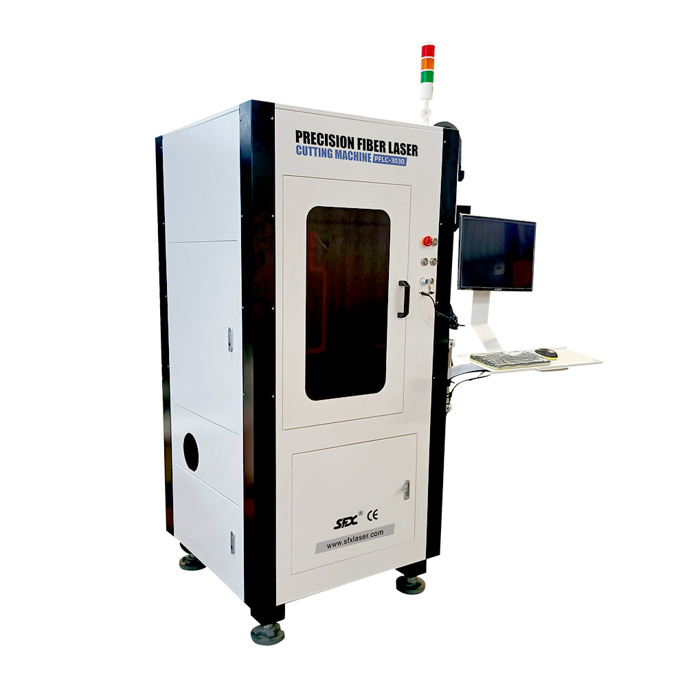 SFX High Precision Metal Laser Cutting Machine 300*300mm Gold Silver Fiber Laser Cutting Machine
