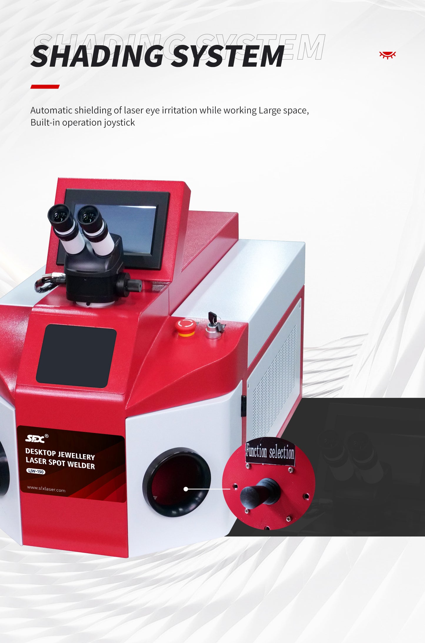 SFX 150W 40J Laser Jewelry Spot Welding Machine Gold Silver Platinum Jewelry Spot Laser Welding Machine with CCD