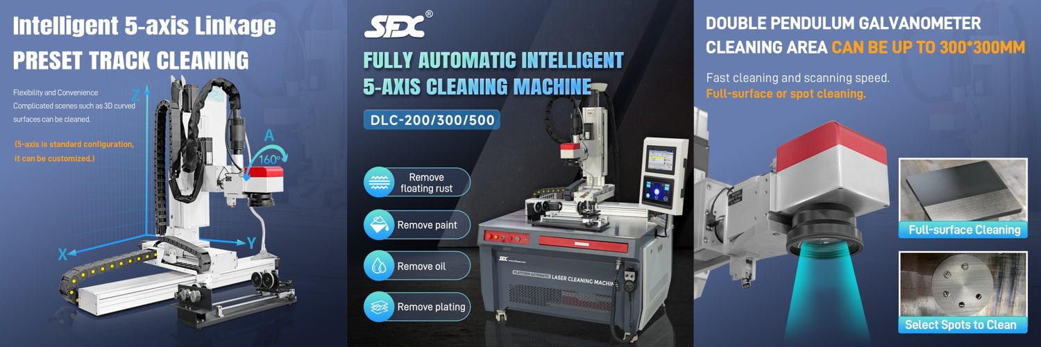 Platform Automatic Intelligent 5-axis Laser Cleaner: Revolutionizing I 