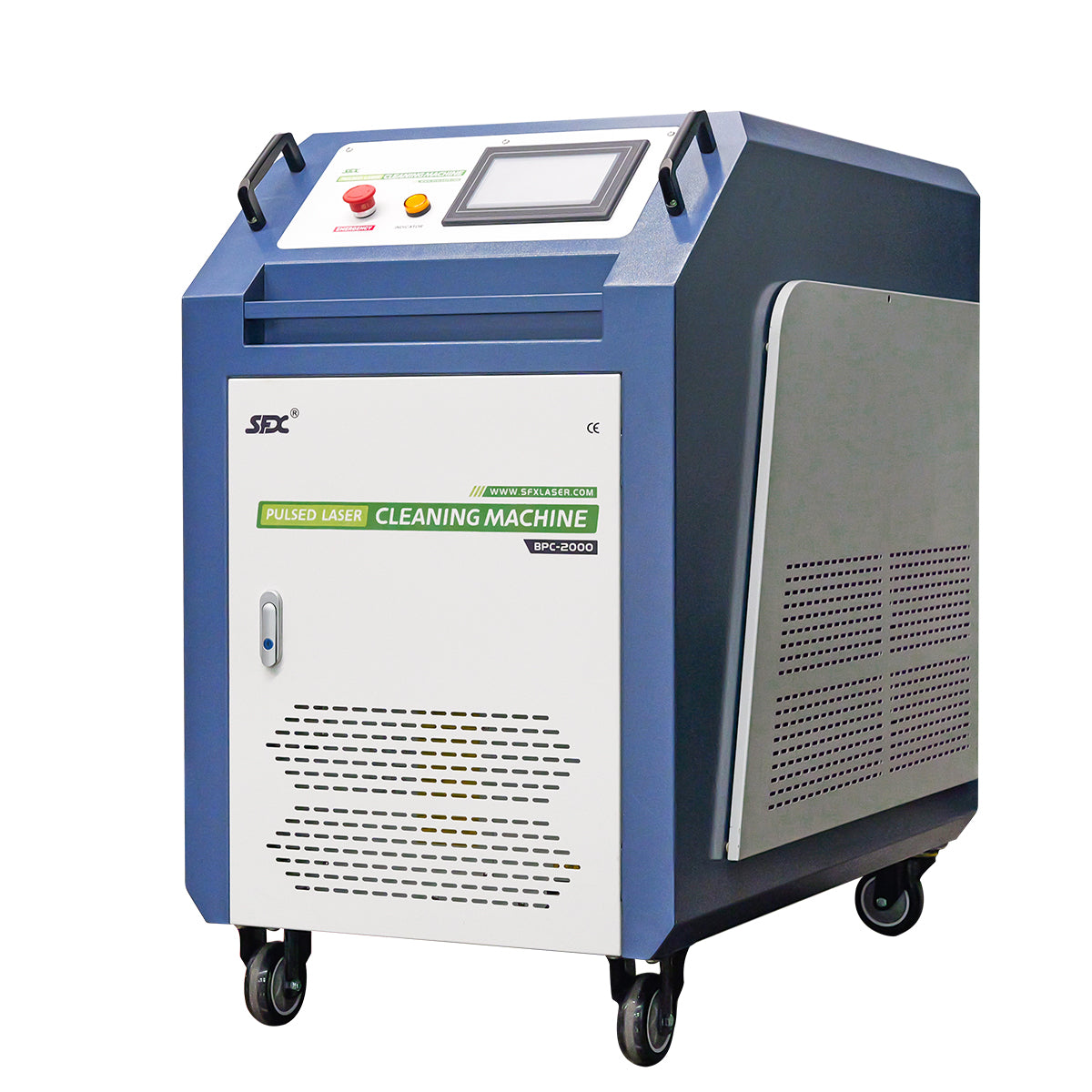 SFX 500W/1000W/2000W Handheld Pulsed Laser Cleaning Machine Water Cooling Metal Rust Oxide Painting Graffiti Oil Remover