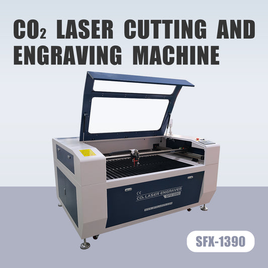 Germany Stock SFX-1390 150W CO2 Laser Cutting Machine & Engraver, 1300×900mm Working Area