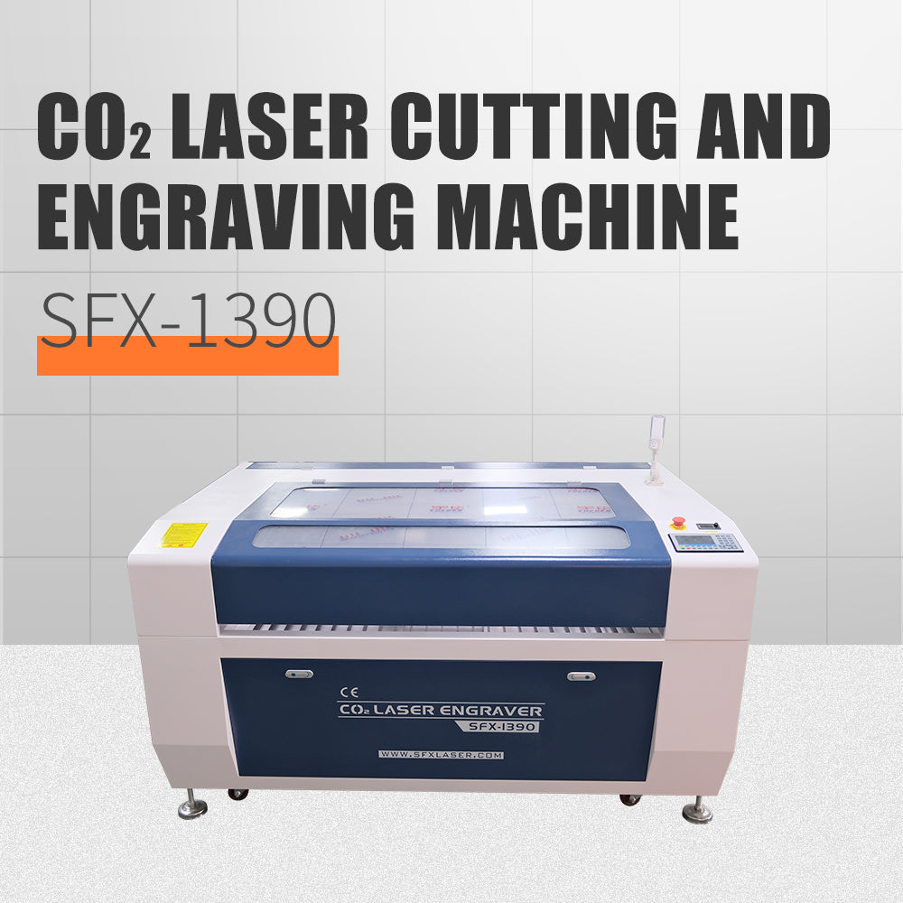 Germany Stock SFX-1390 150W CO2 Laser Cutting Machine & Engraver, 1300×900mm Working Area