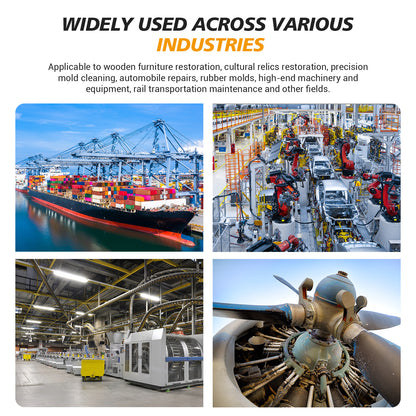 SFX 300W/500W Air-cooled Pulsed  Laser Cleaning Machine Specialized Wood Cleaning Wood Paint Remover