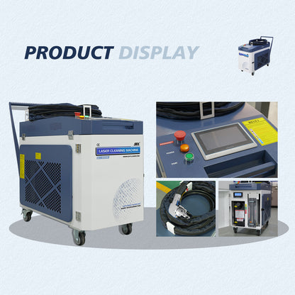 SFX 2000W Smart Interconnection & Anti-Freeze Laser Cleaning Machine Rust Paint Oil Coating Removal