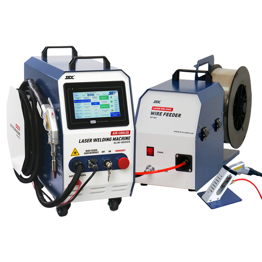 SFX 1200W Handheld Laser Welding Machine Portable 2 in 1 Laser Welder&Cleaner Wire Feeder Included