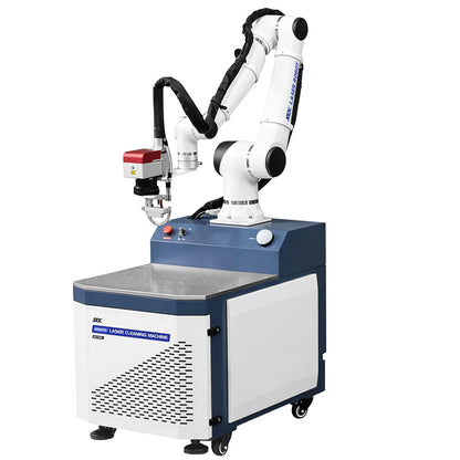 SFX 6-Axis Pulsed Robotic Laser Cleaning Machine Automatic Rust Oil Paint Coating Remover 500W