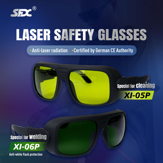 Laser Safety Glasses Goggles for Laser Cleaning Machine / Laser Welding Machine
