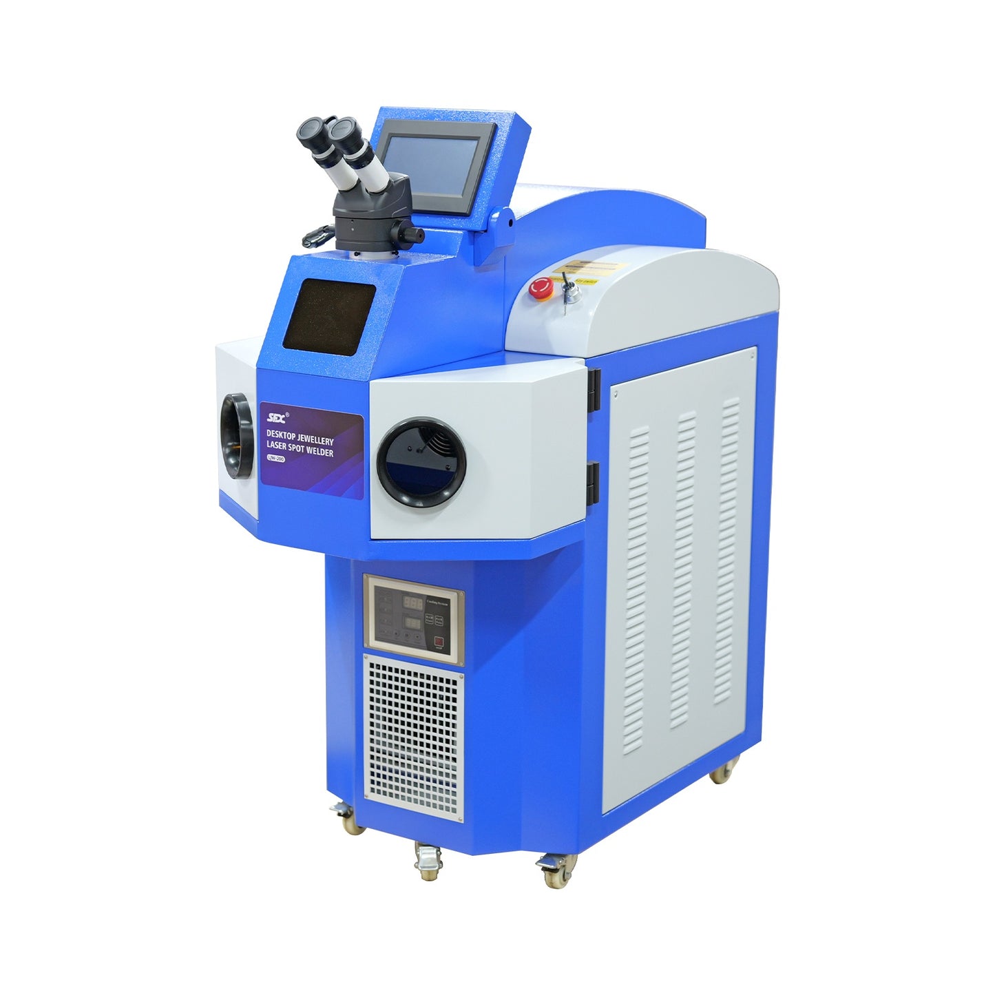 200W CCD Laser Jewelry Spot Welding Machine Welder for Gold Silver Metal Jewelry