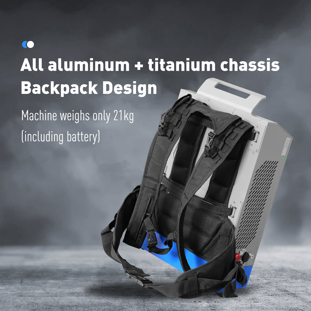 200W Self-propelled Backpack Pulse Laser Cleaner Laser Cleaning Machine Rust Paint Oil Remover