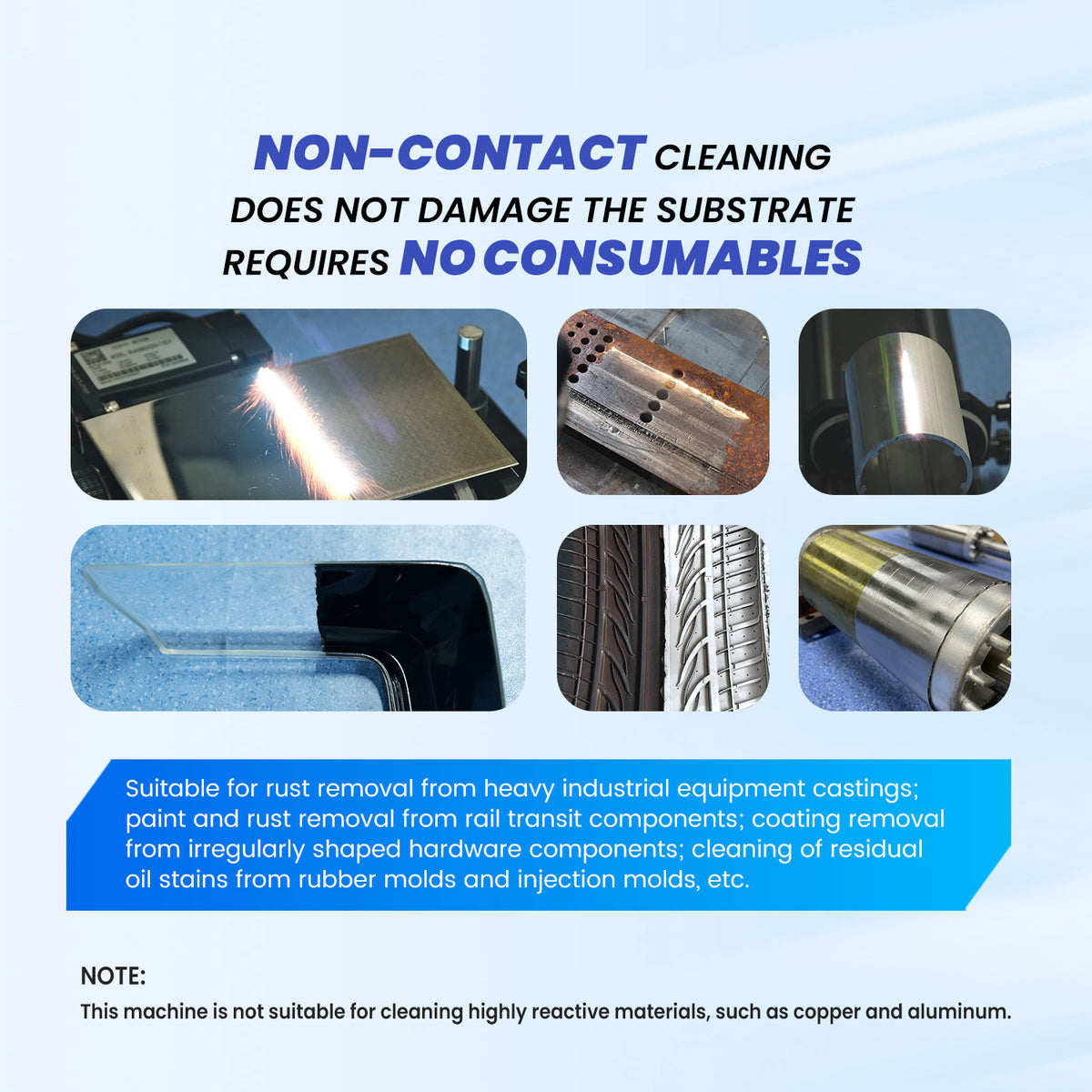SFX 6-Axis Pulsed Robotic Laser Cleaning Machine Automatic Rust Oil Paint Coating Remover 500W