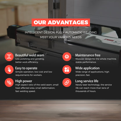 SFX Platform Automatic Laser Welding Machine Thin Metal Plate Laser Welder 1000W 1500W 2000W 3000W