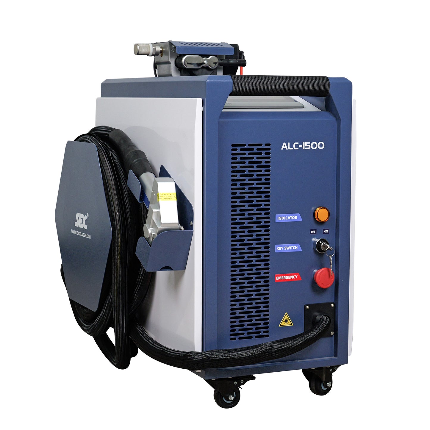 SFX 1500W Air-cooled Continuous Laser Cleaning Machine Rust Paint Oil Stain Removal