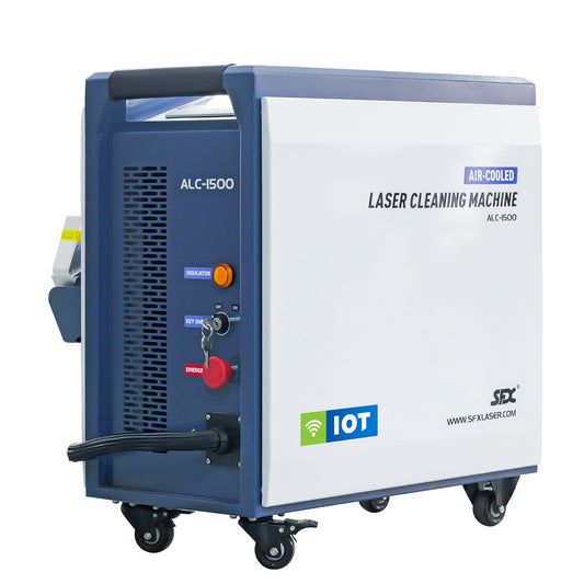 SFX 1500W Air-cooled Continuous Laser Cleaning Machine Rust Paint Oil Stain Removal