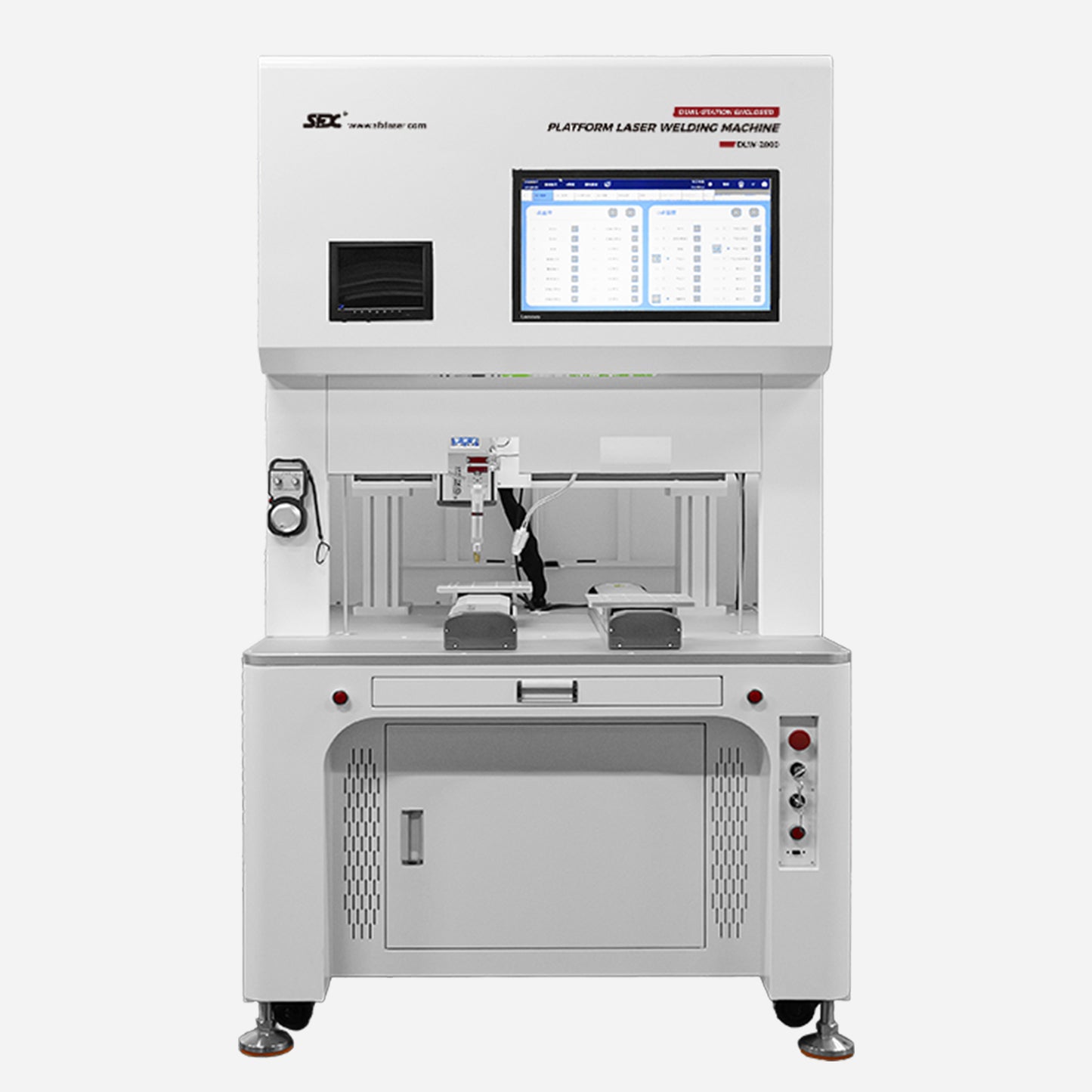 SFX Dual-Station Fully Enclosed Platform Automatic Laser Welding Machine 1500W 2000W 3000W