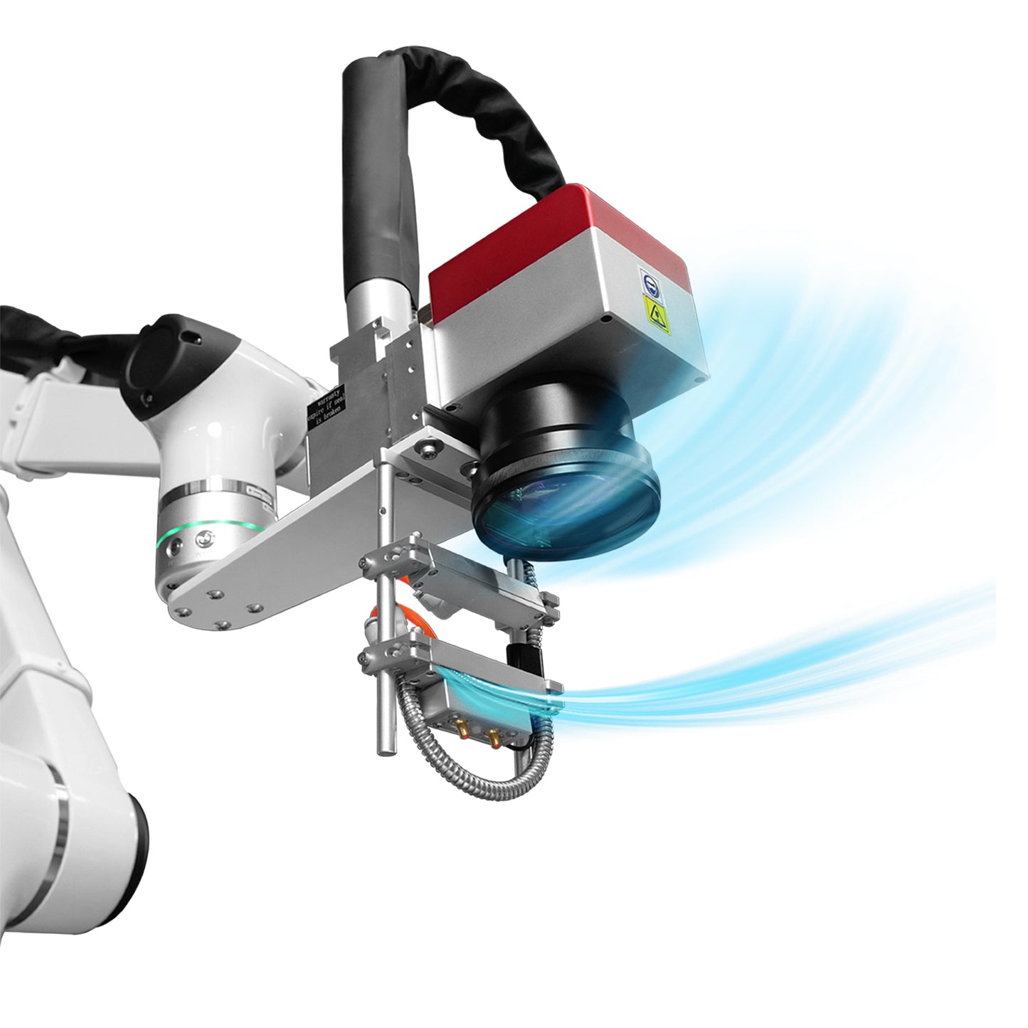 SFX 6-Axis Pulsed Robotic Laser Cleaning Machine Automatic Rust Oil Paint Coating Remover 500W