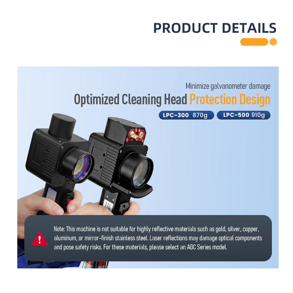 SFX 300W/500W Portable Suitcase-Style Pulse Laser Cleaning Machine Metal Rust Oxide Painting Graffiti Oil Remover
