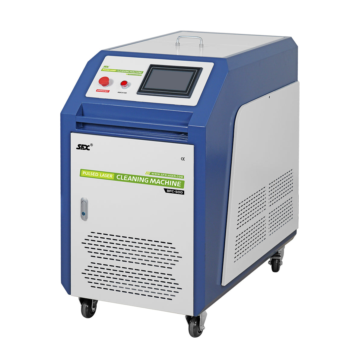 SFX 500W/1000W/2000W Handheld Pulsed Laser Cleaning Machine Water Cooling Metal Rust Oxide Painting Graffiti Oil Remover