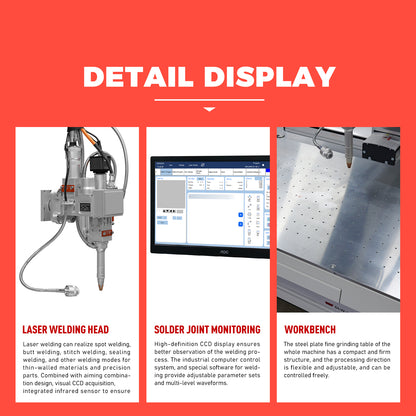 SFX Platform Automatic Laser Welding Machine Thin Metal Plate Laser Welder 1000W 1500W 2000W 3000W