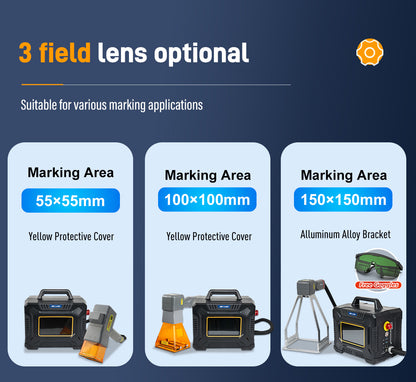 SFX 60W Portable Handheld Laser Marking Machine Metal Laser Engraver Maker Machine