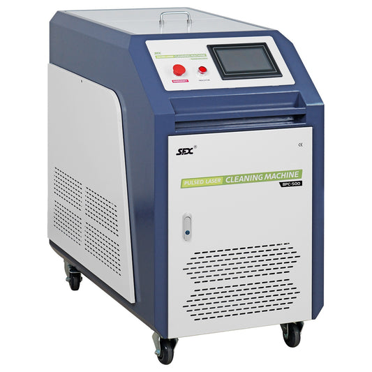 SFX 300W/500W/1000W Handheld Pulse Laser Cleaning Machine Metal Rust Oxide Painting Graffiti Oil Remover