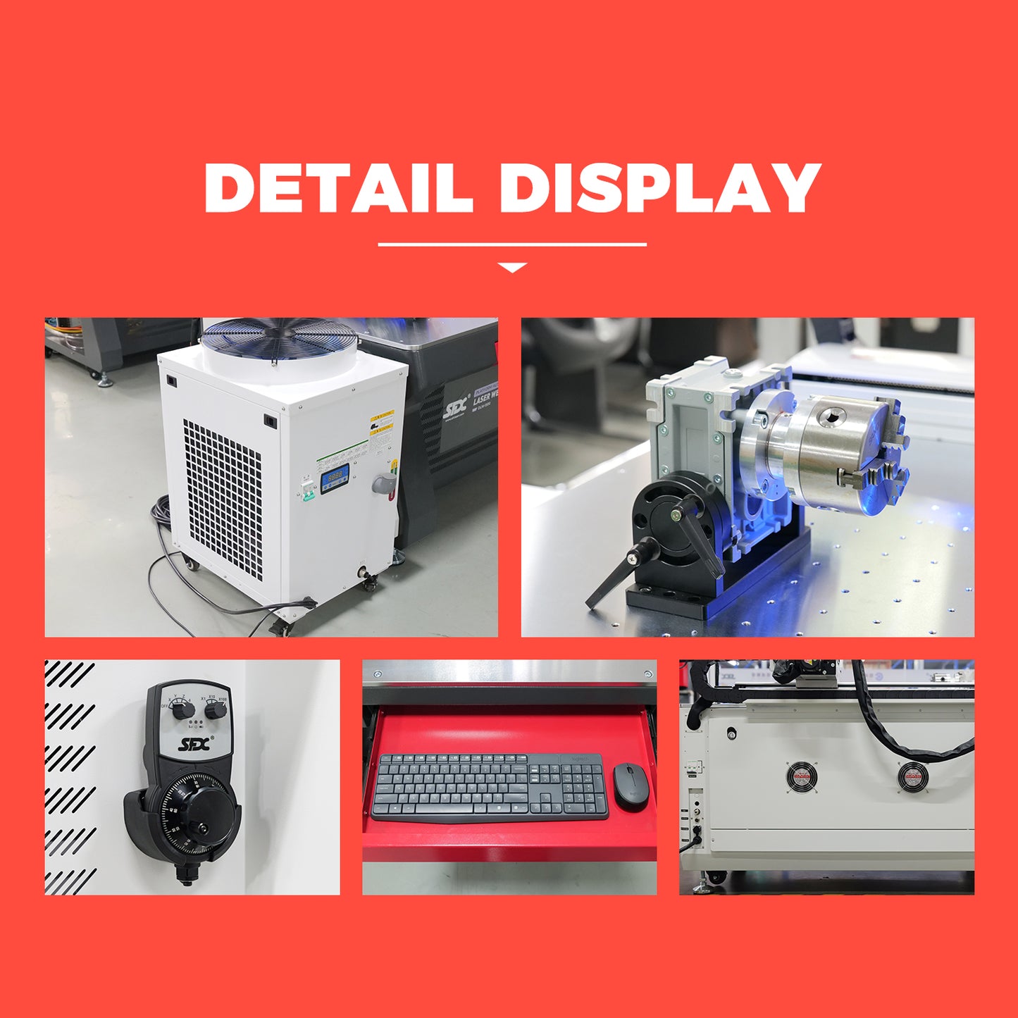 SFX Platform Automatic Laser Welding Machine Thin Metal Plate Laser Welder 1000W 1500W 2000W 3000W