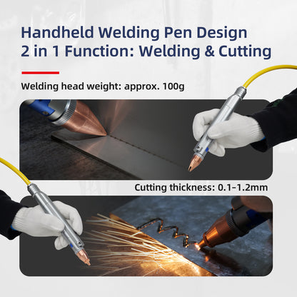 SFX 300W Portable Laser Spot Welder Air Cooled Fiber Cable High Precision and Energy Efficient Design