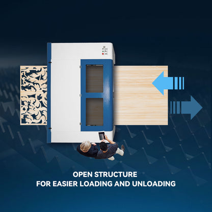 SFX-1390FC Nitrogen Pressure Regulator Fiber Laser Cutting Machine 1300*900mm Workbed 130W/150W/180W