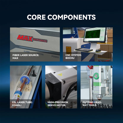 SFX-1390FC Nitrogen Pressure Regulator Fiber Laser Cutting Machine 1300*900mm Workbed 130W/150W/180W