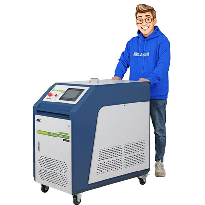 SFX 500W/1000W/2000W Handheld Pulsed Laser Cleaning Machine Water Cooling Metal Rust Oxide Painting Graffiti Oil Remover