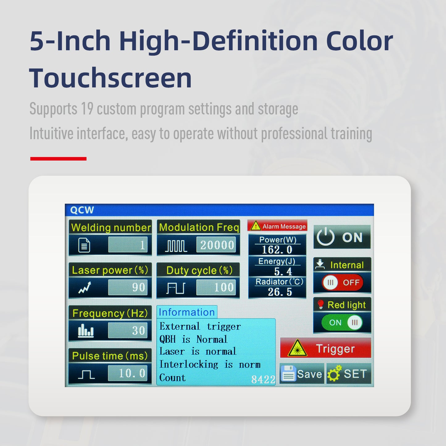 SFX 300W Portable Laser Spot Welder Air Cooled Fiber Cable High Precision and Energy Efficient Design