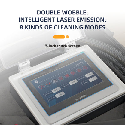 SFX 300W/500W Portable Trolley Case Pulse Laser Cleaning Machine Metal Rust Oxide Painting Graffiti Oil Remover