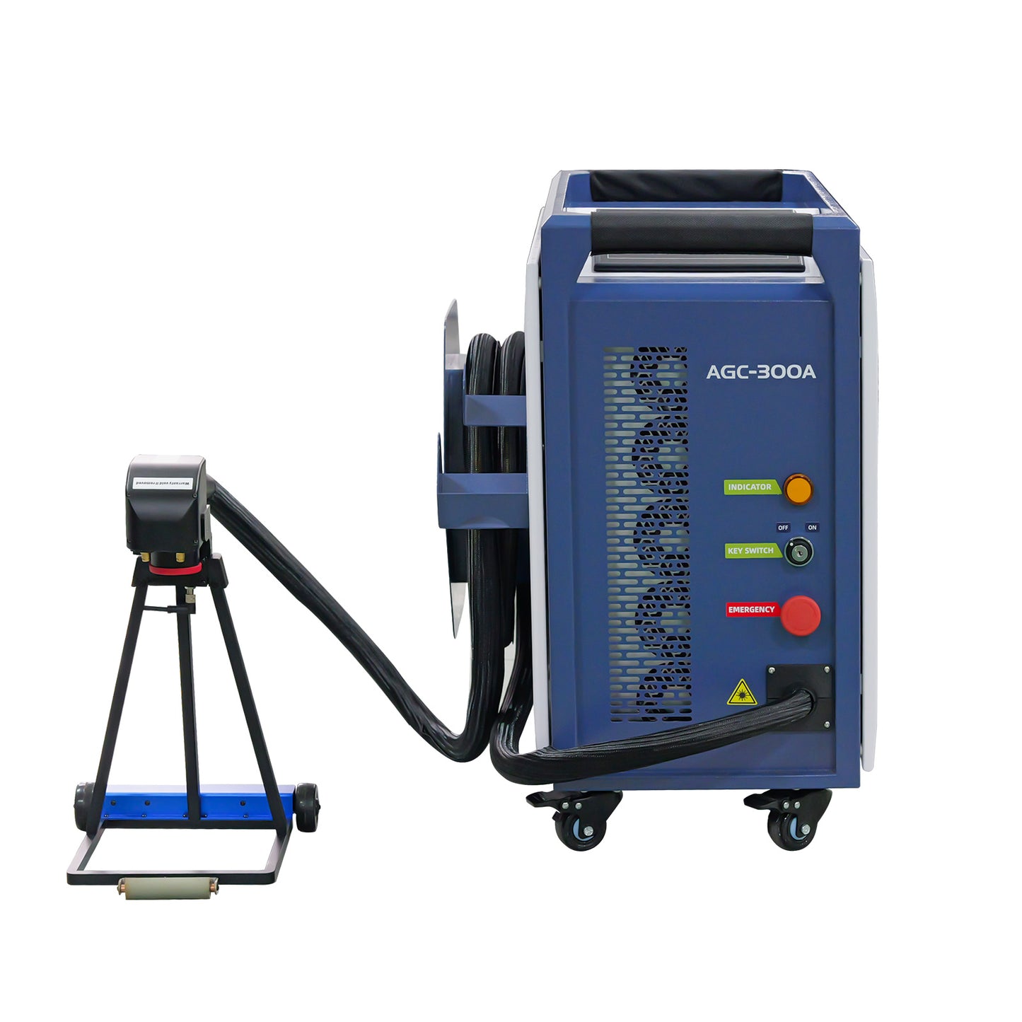 SFX 300W 500W Portable Air-cooled Pulse Laser Cleaning Machine Metal Wood Rust Paint Oil Oxide Layer Remover
