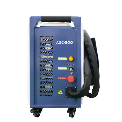 SFX 300W Portable Air-cooled Pulse Laser Cleaning Machine Metal Wood Rust Removal 99% New