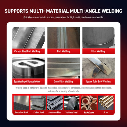 SFX 1400W Handheld Laser Welding Machine Built-in Wire Feeder Self-generated Shielding Gas