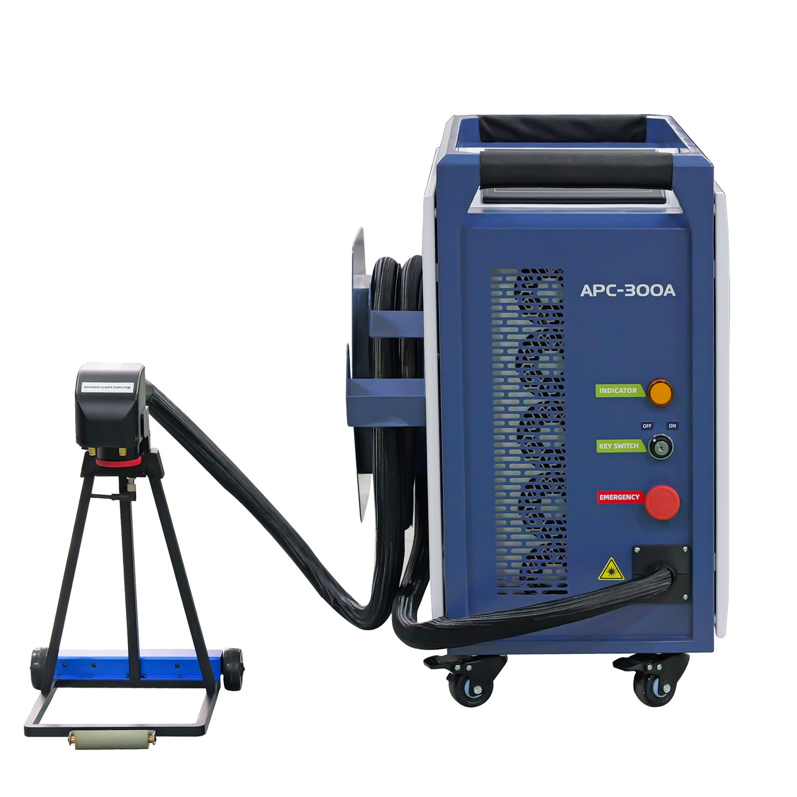 SFX 300W/500W Air-cooled Pulsed Laser Cleaning Machine Specialized Woo