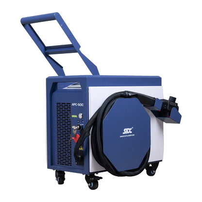 SFX 300W/500W Air-cooled Pulsed  Laser Cleaning Machine Specialized Wood Cleaning Wood Paint Remover