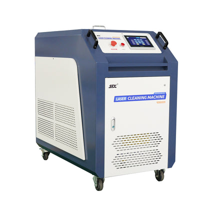 Smart Interconnection&Anti-Freeze Technology 3000W Wide Scanning  Double Efficiency Laser Cleaning Machine Rust Paint Oil Coating Removal