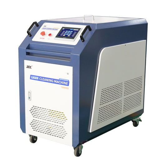 Smart Interconnection&Anti-Freeze Technology 3000W Wide Scanning  Double Efficiency Laser Cleaning Machine Rust Paint Oil Coating Removal