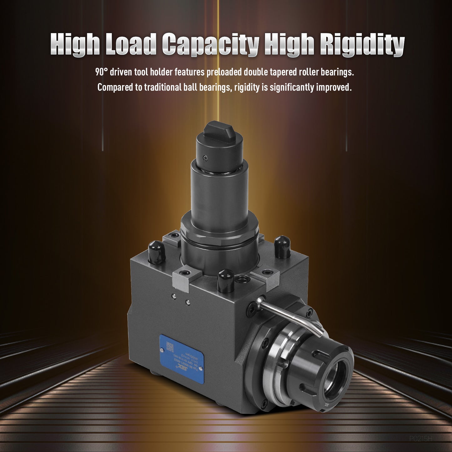 SFX BMT Driven Tool Holder BMT45 BMT55 BMT65 Axial and Radial Live Tool Holders With The Elastic clearance elimination wedges