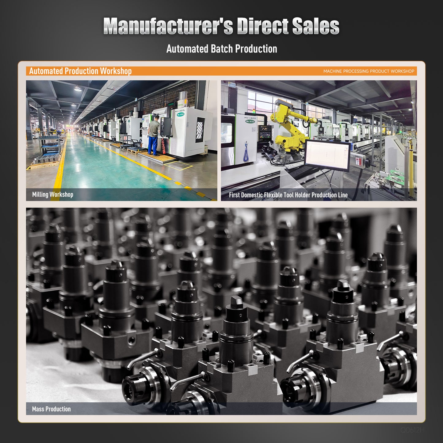 SFX BMT Driven Tool Holder BMT45 BMT55 BMT65 Axial and Radial Live Tool Holders With The Elastic clearance elimination wedges