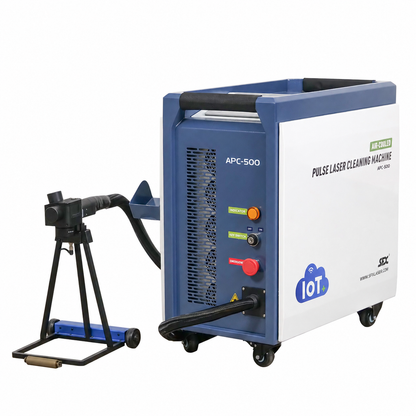 SFX 300W/500W Air-cooled Pulsed  Laser Cleaning Machine Specialized Wood Cleaning Wood Paint Remover