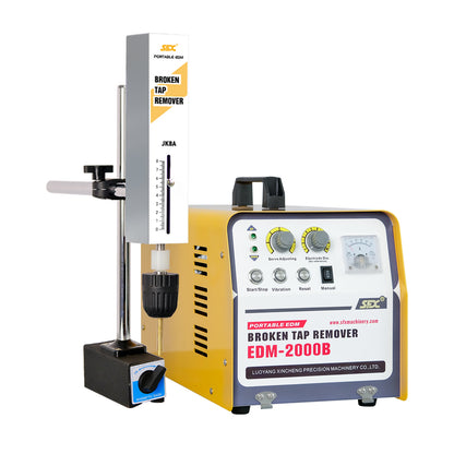 EDM-2000B Portable EDM Broken Tap Remover EDM Spark Erosion Machine Tap Burner Depth Setting Auto Return，US Stock 2000W 110V