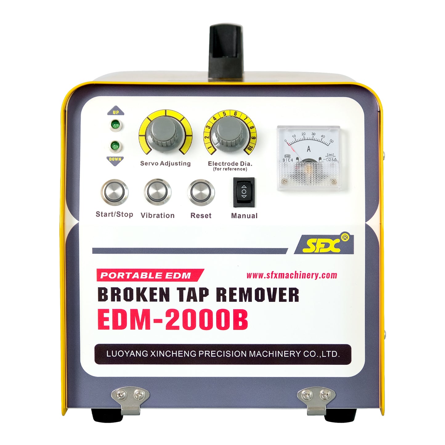 EDM-2000B Portable EDM Broken Tap Remover EDM Spark Erosion Machine Tap Burner Depth Setting Auto Return，US Stock 2000W 110V
