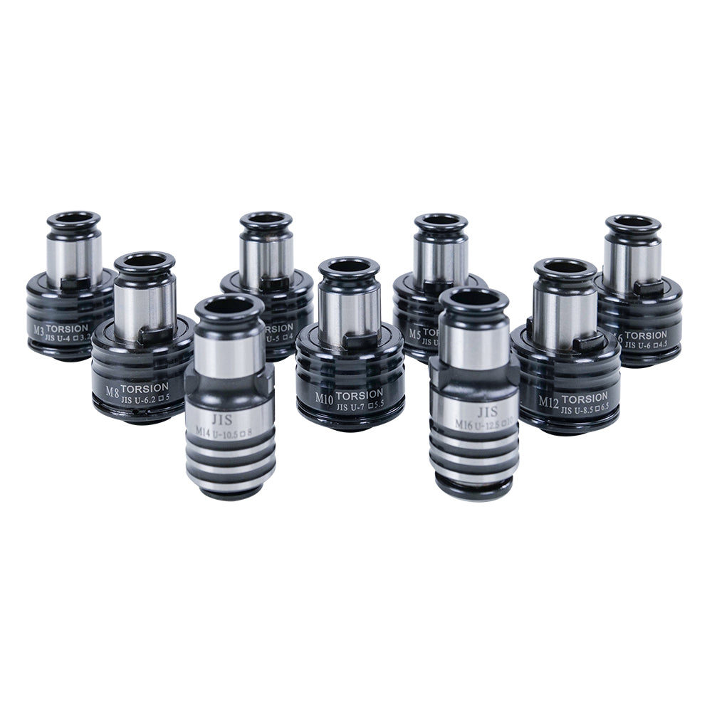 GT12 JIS Tapping Collets for M16R Electric Tapping Arm Compatible for GT12 JIS Collet Holder