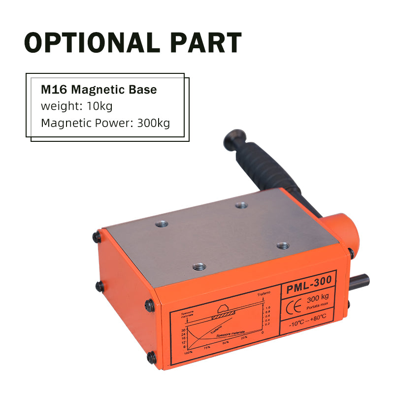 Magnetic Base for Tapping Machine 300kg/1000kg/2000kg Magnetic Power