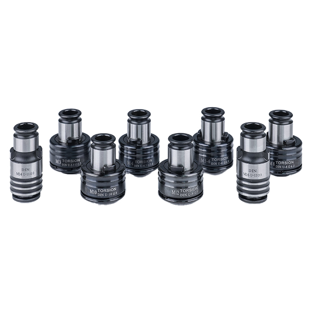 GT12 DIN Tapping Collects for M16R/PNEU-12 Tapping Arm Compatible GT12 DIN Collet Holder