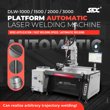 SFX Platform Automatic Laser Welding Machine Thin Metal Plate Laser Welder 1000W 1500W 2000W 3000W