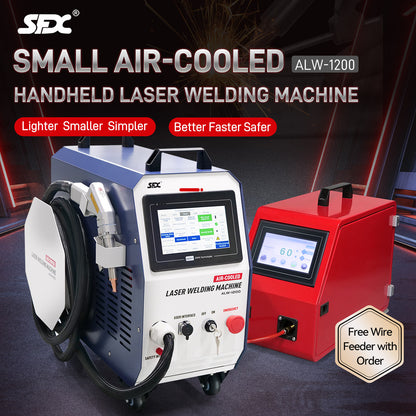 1200W Air-Cooled Handheld Exquisite Laser Welding Machine with Wire Feeder