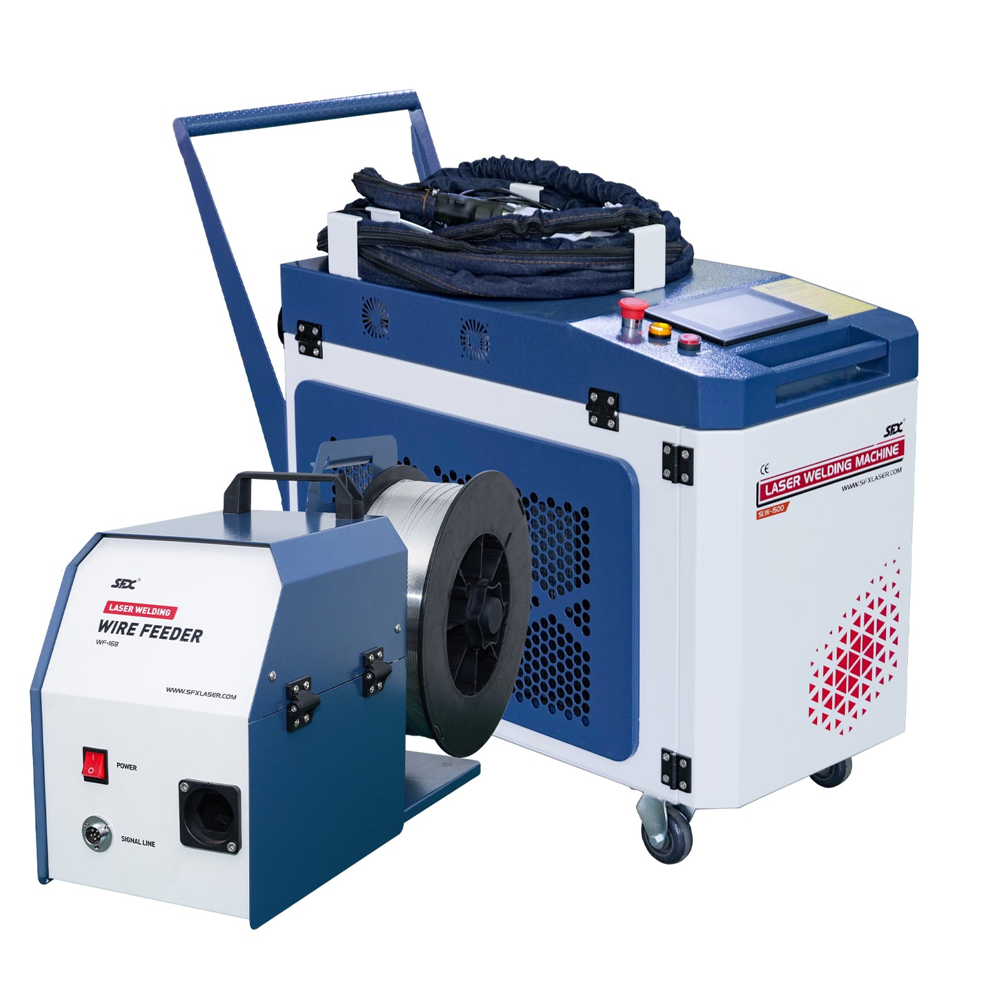 SFX 1500W 2000W 3000W  Handheld Fiber Laser Welding Cleaning 2 in 1 Machine Laser Welder