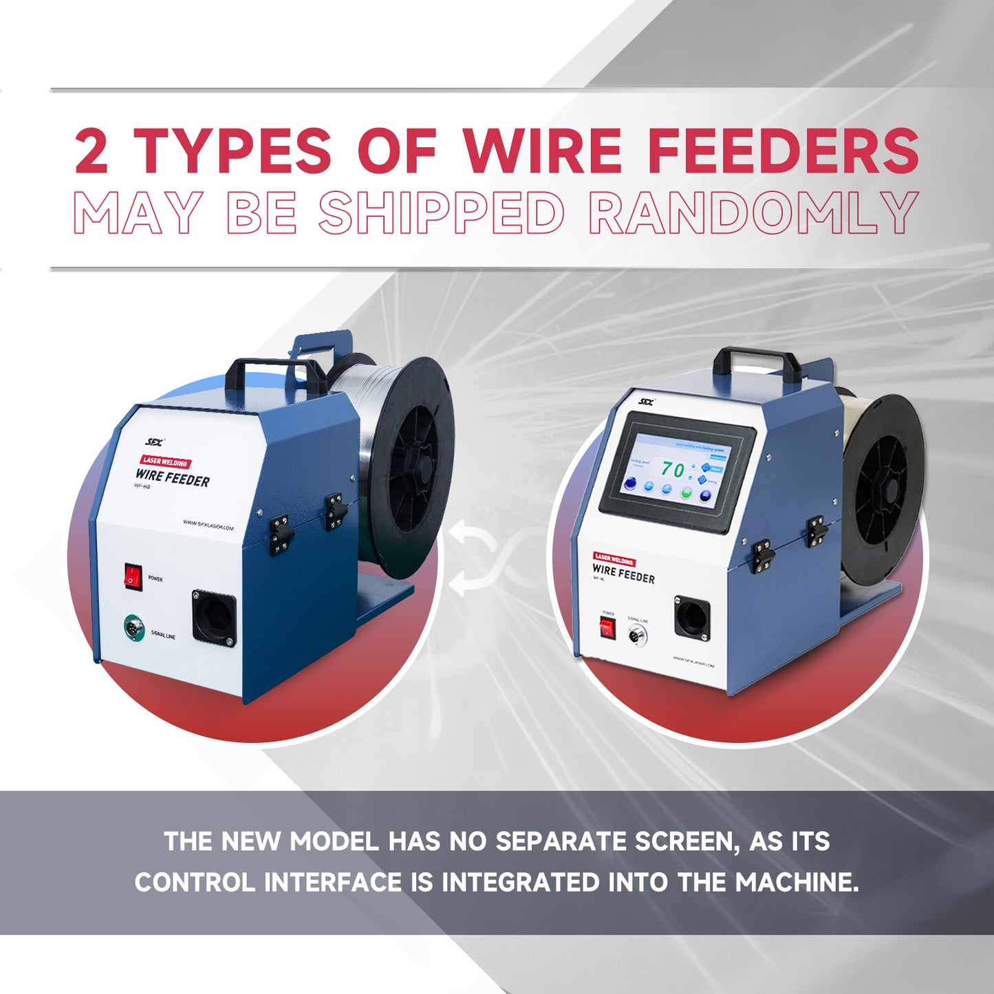 SFX 1500W 2000W 3000W  Handheld Fiber Laser Welding Cleaning 2 in 1 Machine Laser Welder